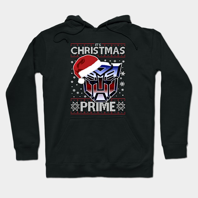 An Autobot Merry Christmas Transformers Hoodie by Rebus28